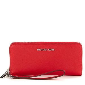 Jet Set Travel Crossgrain Leather Continental Wall